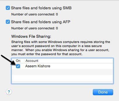 mac system preferences file sharing greyd out